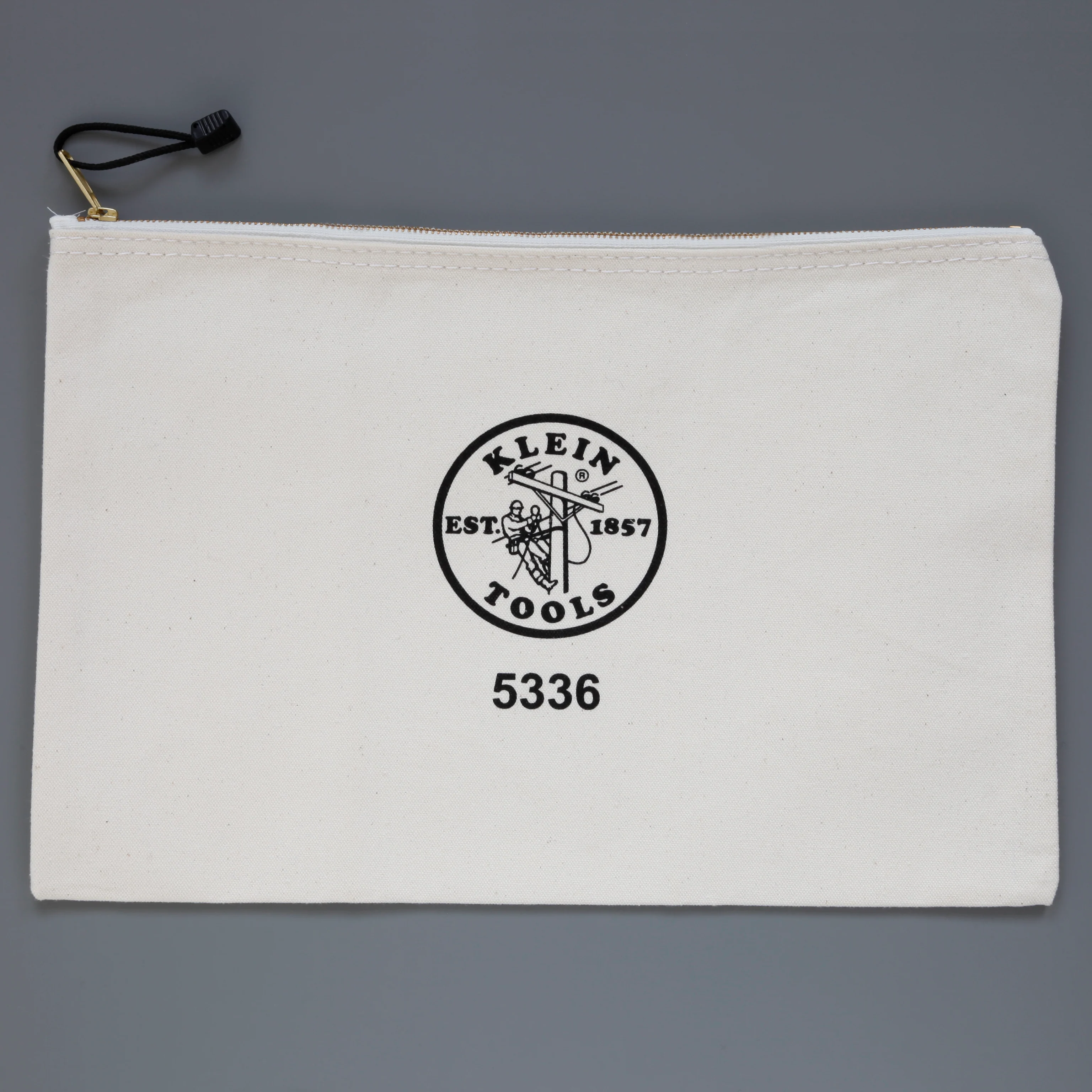 Canvas Zipper Bag Large