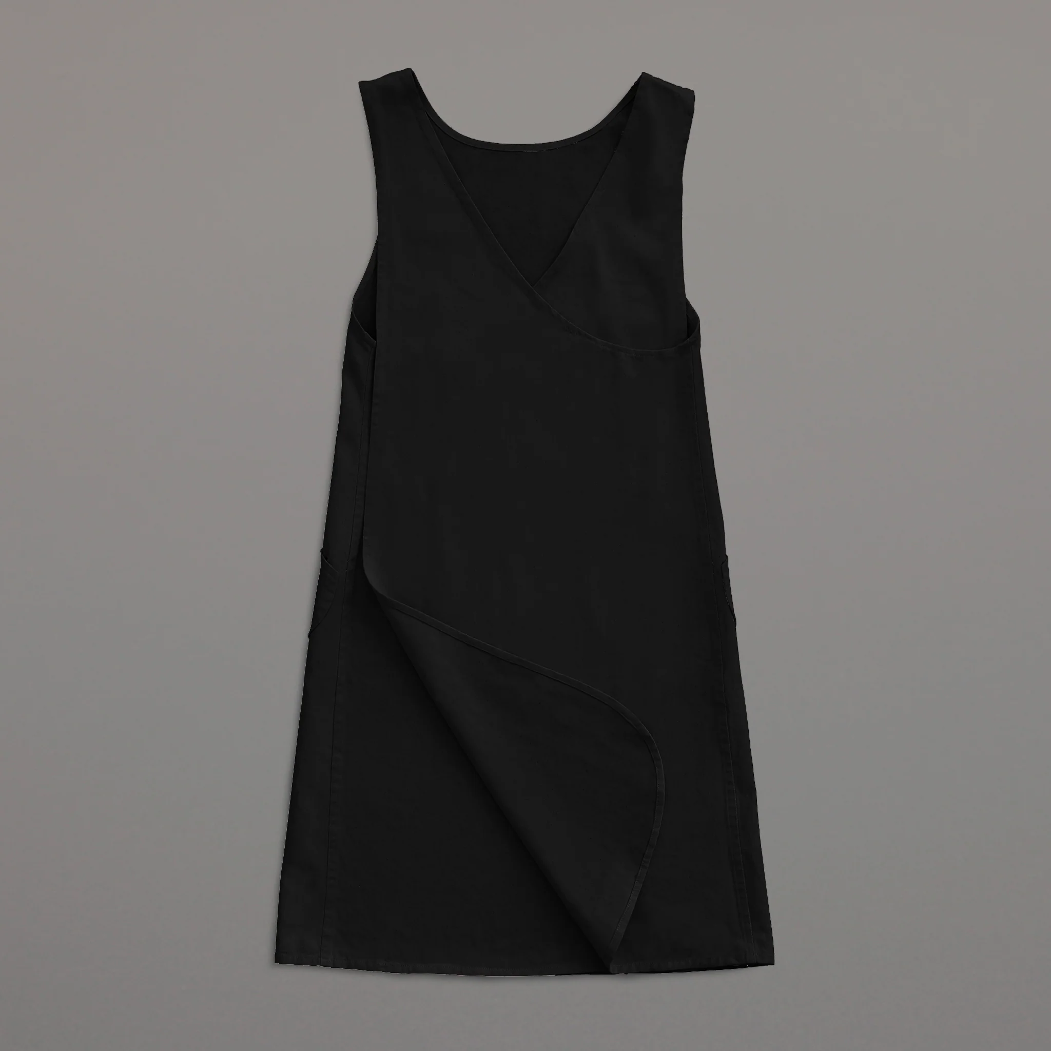 Crossover Dress Black - Image 2