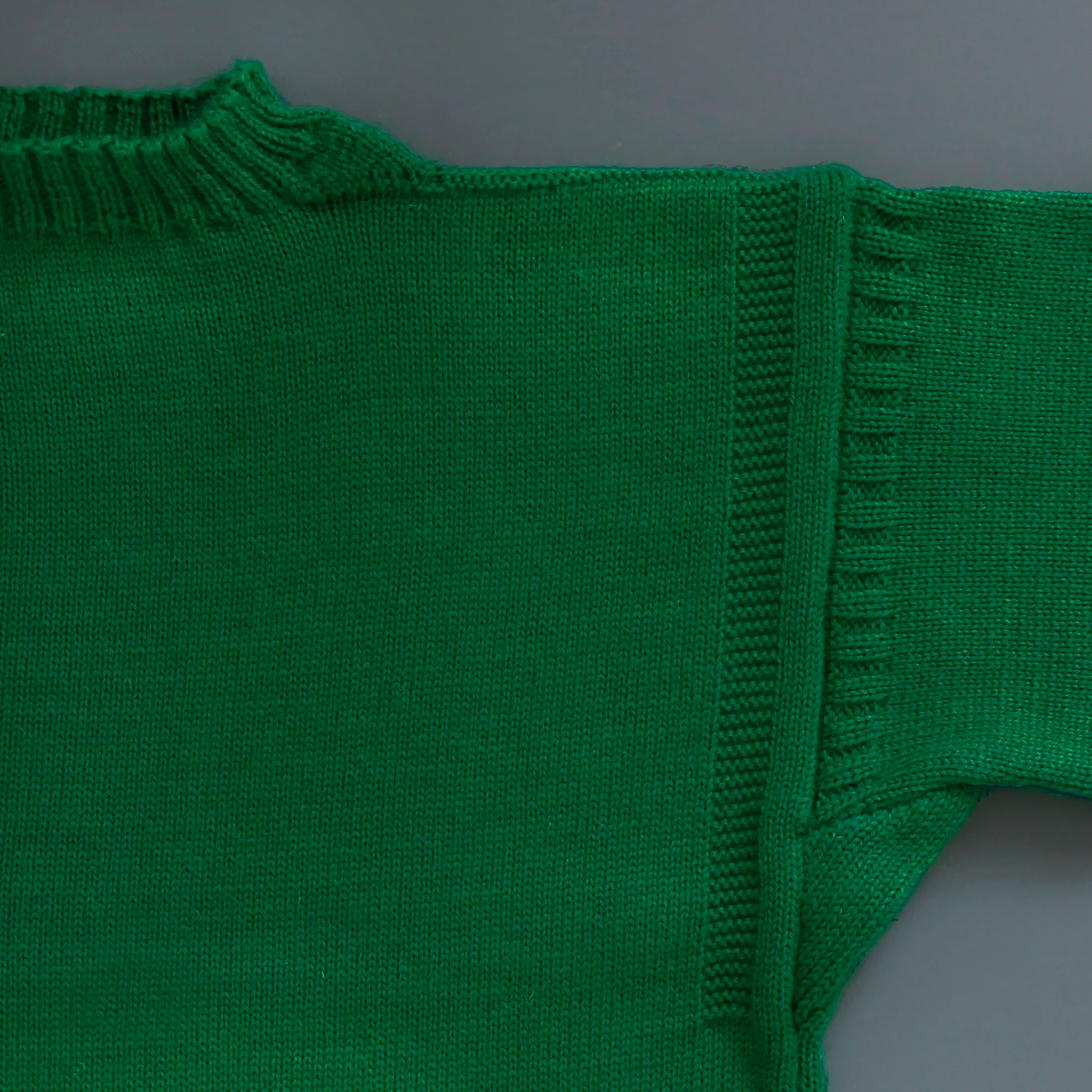 Guernsey Sweater Green - Image 2