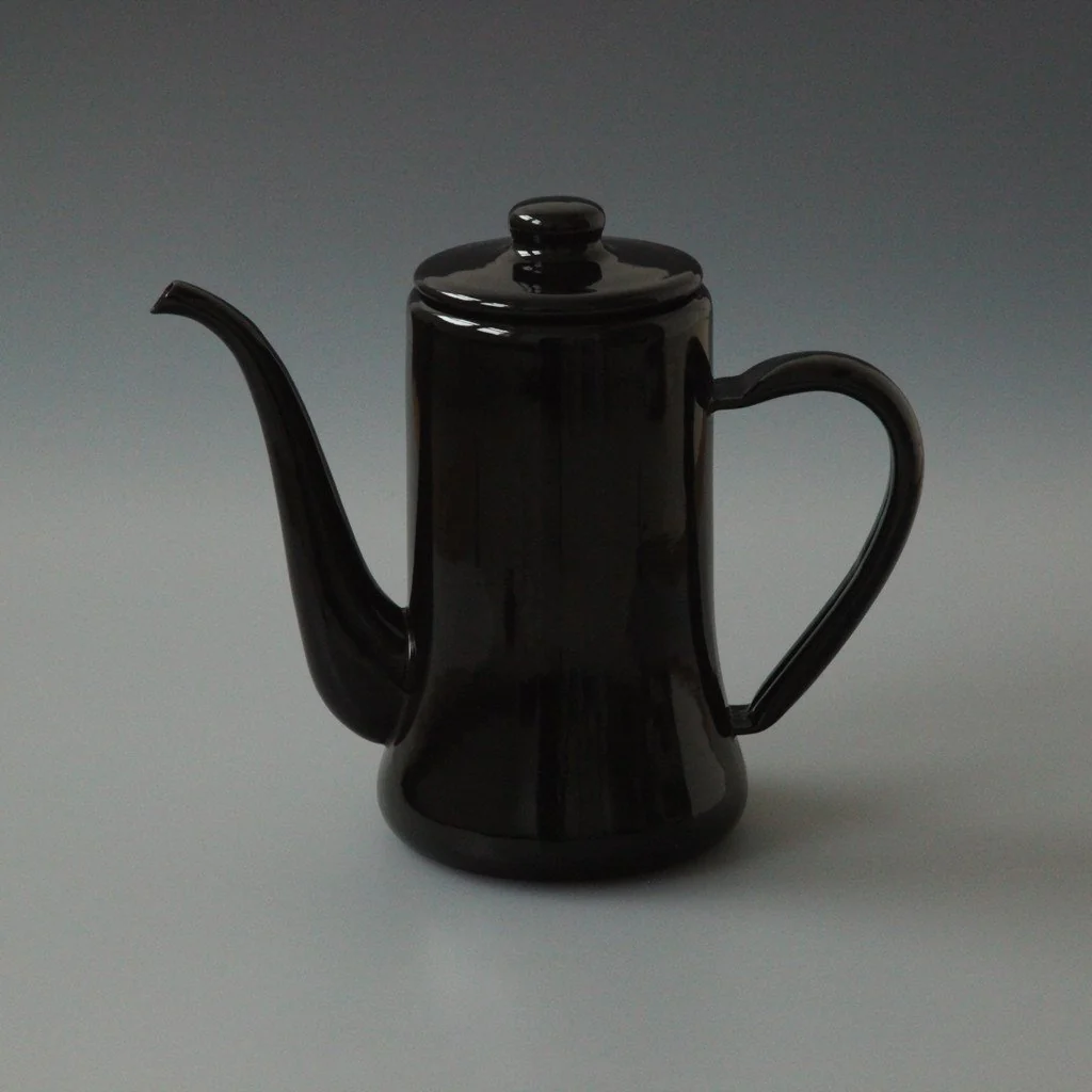 Enamel Coffee Pot Black