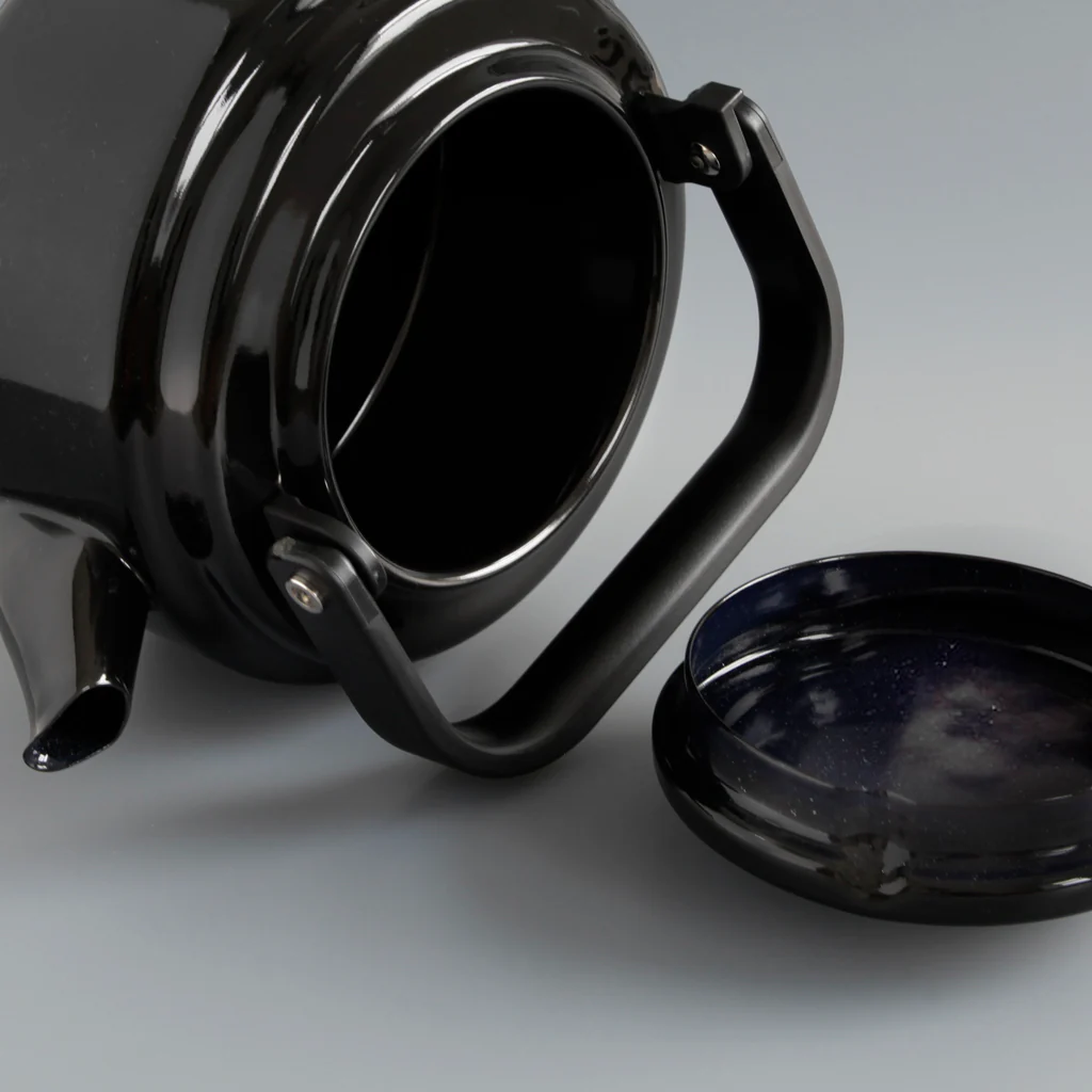Enamel Kettle Black - Image 2