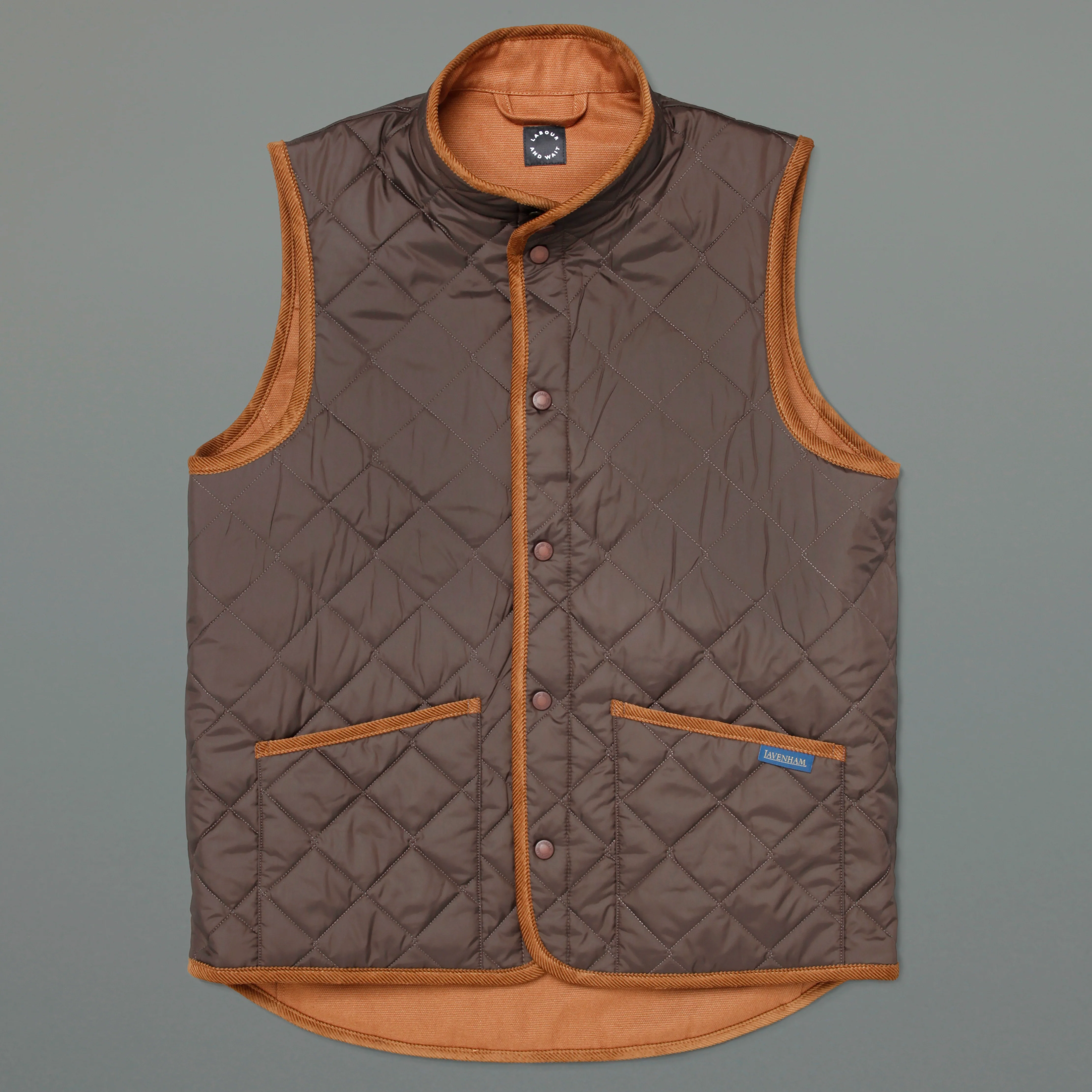 Workwear Gilet Brown - Image 2